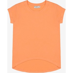 Pomarańczowa bluzka dziecięca born2be dla dziewczynek