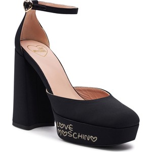 Czarne sandały Love Moschino