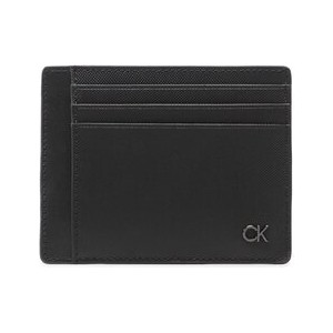 Calvin Klein Etui na karty kredytowe Ck Clean Pq Id Cardholder K50K510299 Czarny