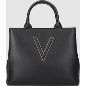 Czarna torebka Valentino by Mario Valentino średnia matowa w stylu glamour