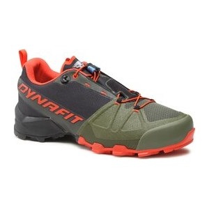 Zielone buty trekkingowe Dynafit