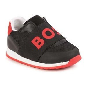 Czarne buty sportowe dziecięce Hugo Boss
