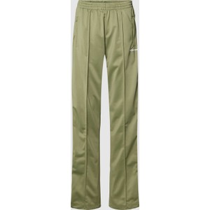 Zielone spodnie Review w stylu retro z dresówki