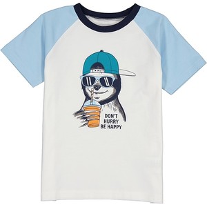 Koszulka dziecięca Lamino dla chłopców z krótkim rękawem