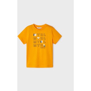 Żółta koszulka dziecięca Mayoral