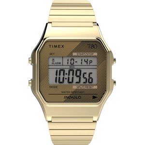 Zegarek TIMEX - T80 TW2R79000 Gold Tone
