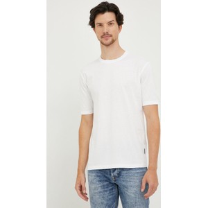 T-shirt Sisley z krótkim rękawem z bawełny w stylu casual