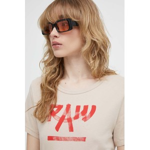 T-shirt G-Star Raw w młodzieżowym stylu z krótkim rękawem z bawełny