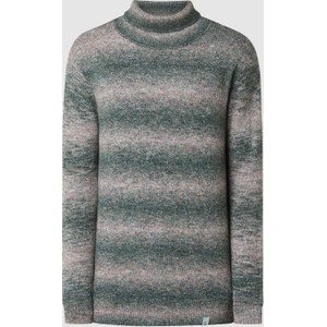 Sweter Colours & Sons w stylu casual z wełny z golfem