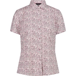 Różowa bluzka CMP z krótkim rękawem w stylu casual