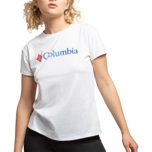 T-shirt Columbia z krótkim rękawem z okrągłym dekoltem