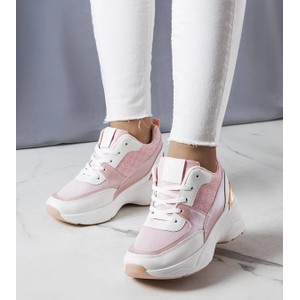 Różowe buty sportowe Gemre