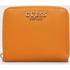 Pomarańczowy portfel Guess