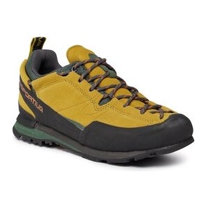 Żółte buty trekkingowe La Sportiva sznurowane