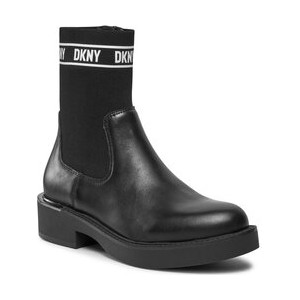 Czarne botki DKNY