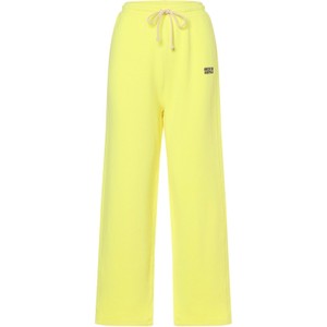 Żółte spodnie sportowe American Vintage