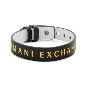 Armani Exchange Bransoletka Logo AXG0107040 Biały