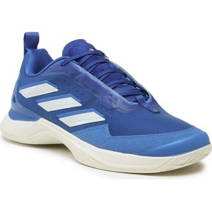Niebieskie buty sportowe Adidas Performance w sportowym stylu