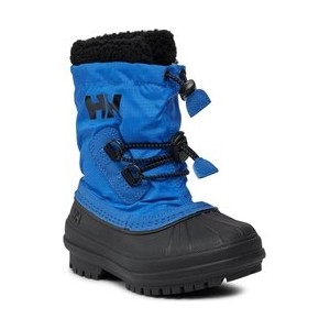 Niebieskie buty dziecięce zimowe Helly Hansen dla chłopców sznurowane
