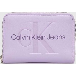 Fioletowy portfel Calvin Klein