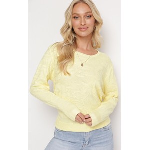 Żółty sweter born2be