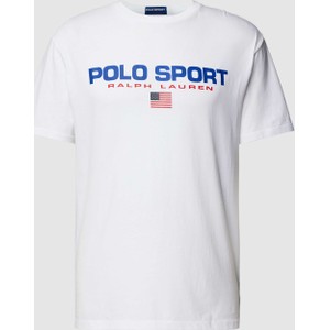 T-shirt Polo Sport w młodzieżowym stylu z bawełny