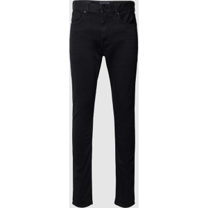 Czarne jeansy Tommy Hilfiger w street stylu z bawełny