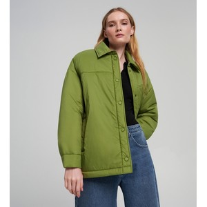 Zielona kurtka Sinsay krótka w stylu casual