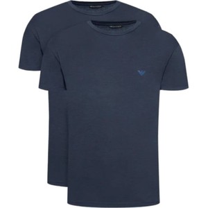 T-shirt Emporio Armani w stylu casual z bawełny z krótkim rękawem