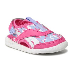 Różowe buty dziecięce letnie Reebok Classic na rzepy dla dziewczynek