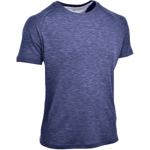 Niebieski t-shirt Maul w stylu casual z krótkim rękawem