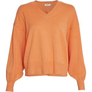 Pomarańczowy sweter Moss Copenhagen