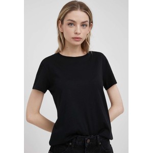 Czarny t-shirt Armani Exchange w stylu casual