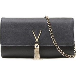 Czarna torebka Valentino mała na ramię matowa