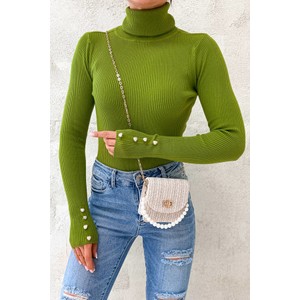Zielony sweter Olika