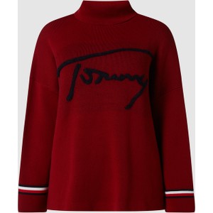 Sweter Tommy Hilfiger w stylu casual alpaka