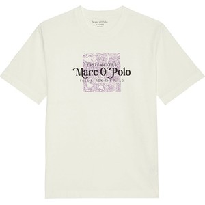 T-shirt Marc O'Polo z bawełny w młodzieżowym stylu
