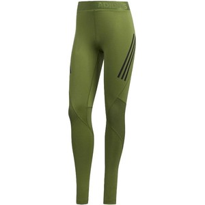 Zielone legginsy Adidas w sportowym stylu