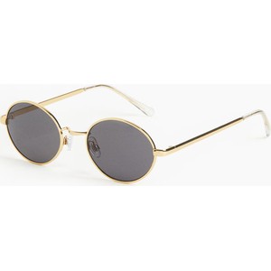 Złote okulary damskie H & M
