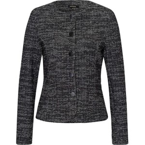 Czarny sweter More & More w stylu casual