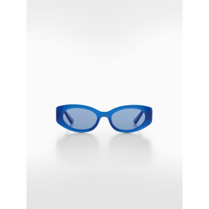 Niebieskie okulary damskie Mango