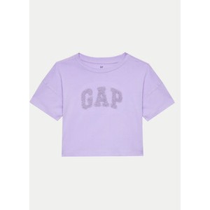 Fioletowa bluzka dziecięca Gap
