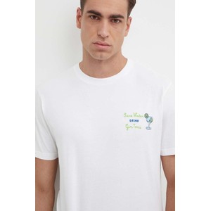 T-shirt Mc2 Saint Barth z krótkim rękawem z bawełny