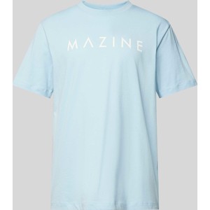 T-shirt Mazine z bawełny z nadrukiem