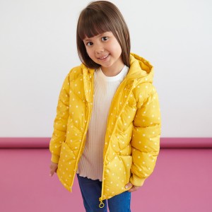 Żółta kurtka dziecięca Sinsay