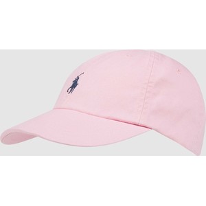 Różowa czapka POLO RALPH LAUREN