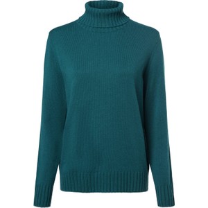 Zielony sweter Marie Lund z kaszmiru w stylu casual