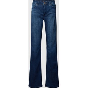 Granatowe jeansy Raffaello Rossi w stylu casual z bawełny