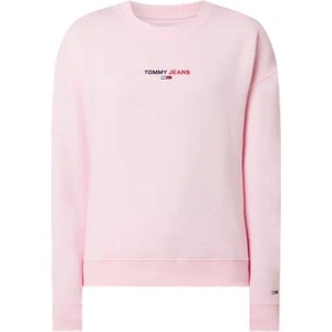 Różowa bluza Tommy Hilfiger w stylu casual