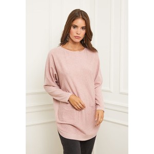 Różowy sweter Soft Cashmere